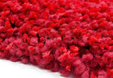 Super Shaggy Area Rug Red 1810 - Context USA - Area Rug by MSRUGS